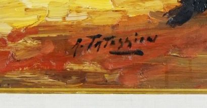 null TATOSSIAN, Armand (1951-2012)
"Mont Royal"
Huile sur toile
Signée en bas à droite:...
