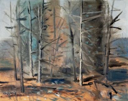 null COSGROVE, Stanley Morel (1911-2002)
Trees
Oil on board
Signed on the lower left:...