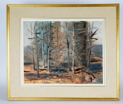 null COSGROVE, Stanley Morel (1911-2002)
Trees
Oil on board
Signed on the lower left:...