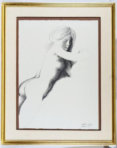 null GRECO, Emilio (1913-1995)
"Reclining nude"
Encre
Signed and dated on the lower...