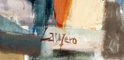 null LAUZERO, Albert (1909-2006)
“Prélude et Fugue - Concert dans une cathédrale"
Oil...