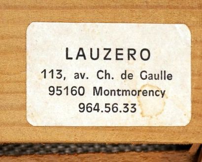 null LAUZERO, Albert (1909-2006)
“Prélude et Fugue - Concert dans une cathédrale"
Huile...