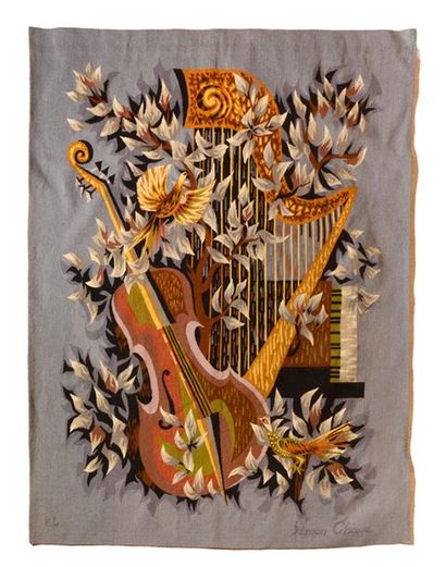 null CHAYE, Simon (1930-) | Pierre LEGOUEIX
"Concert champêtre"
Tapestry
Weaved by...