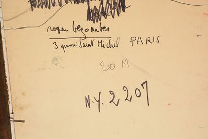 null BEZOMBES, Roger (1913-1994)
"Wax prints"
Huile sur panneau
Signée en bas à droite:...