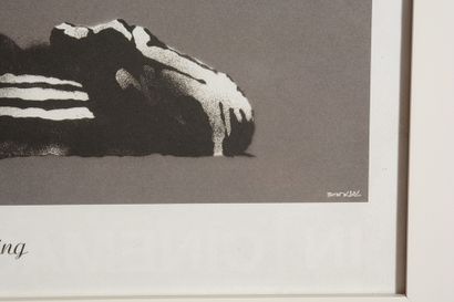 null BANKSY (1974-)
Lithographie offset
Signée en bas à droite dans la plaque: Banksy
Titrée...