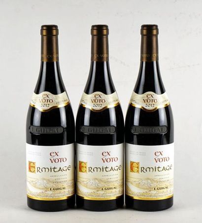 null Ermitage Ex Voto 2012, E. Guigal - 3 bouteilles