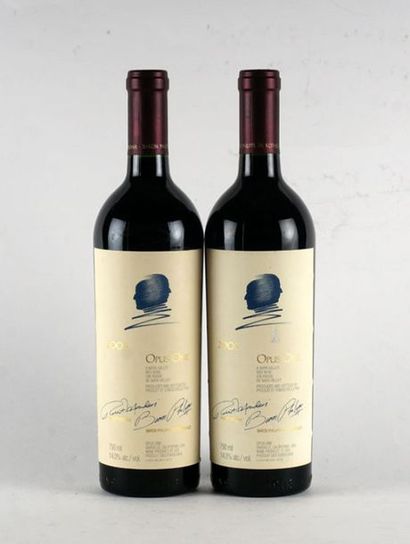 null Opus One 2003
Napa Valley
Niveau A
2 bouteilles