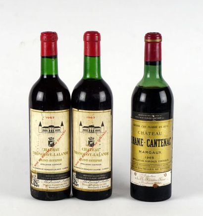 null Château Tronquoy-Lalande 1967
Saint-Estèphe Appellation Contrôlée
Niveau B
2...