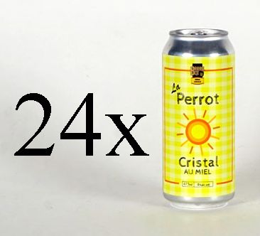null La Perrot Cristal au Miel - 24 cannettes