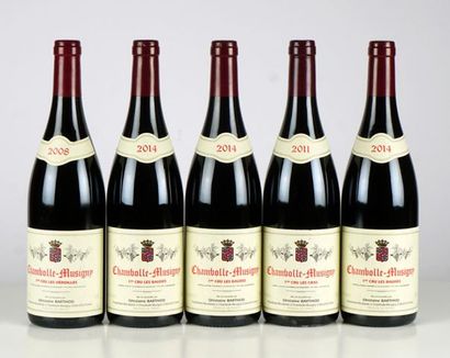 null Sélection de Vins de Chambolle-Musigny 1er Cru par Ghislaine Barthod - 5 bo...