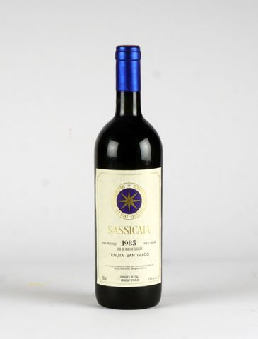 null Sassicaia 1985
Vino di Tavola
Niveau A-B
1 bouteille