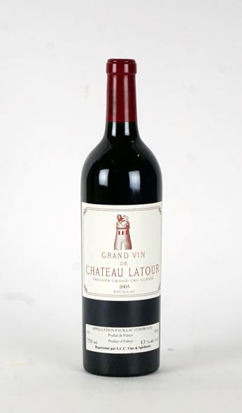 null Château Latour 2005
Pauillac Appellation Contrôlée
Niveau A
1 bouteille