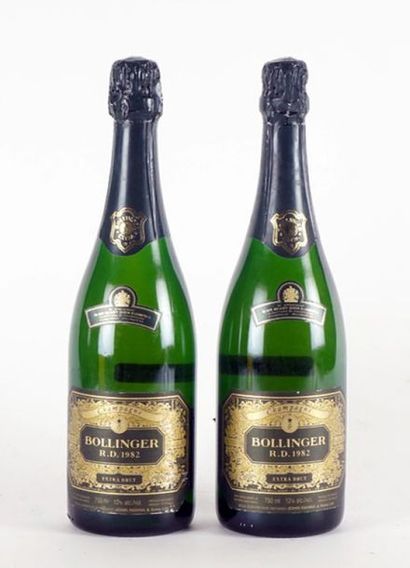 null Bollinger R.D. Extra Brut 1982
Niveau A
2 bouteilles
