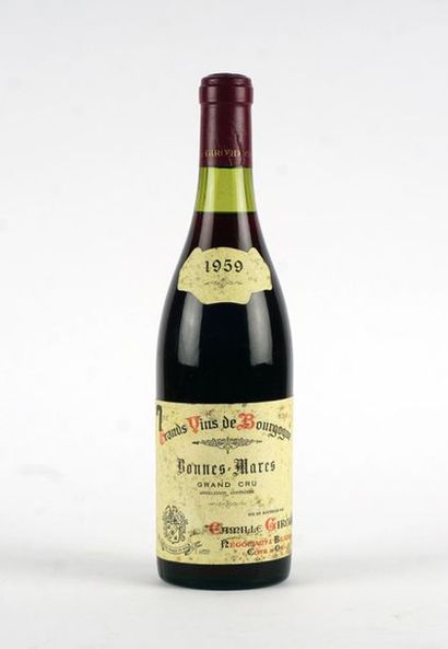 null Bonnes-Mares Grand Cru 1959, Camille Giroud - 1 bouteille