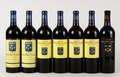 null Château Smith Haut Lafitte 2000, 2009, 2012, 2014 2015 - 7 bouteilles
