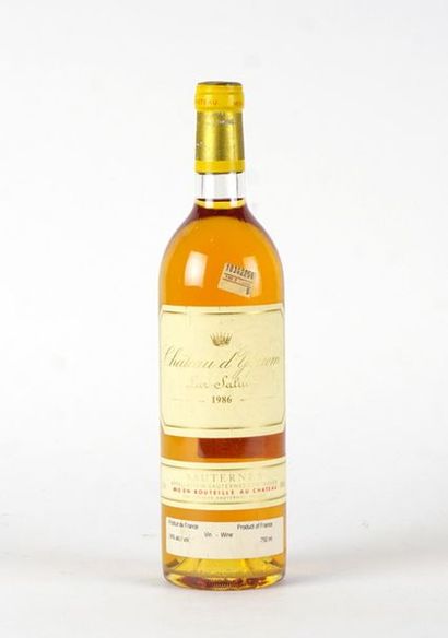 null Château d'Yquem 1986 - 1 bouteille