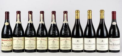 null Sélection de Vins de Châteauneuf-du-Pape - 10 bouteilles