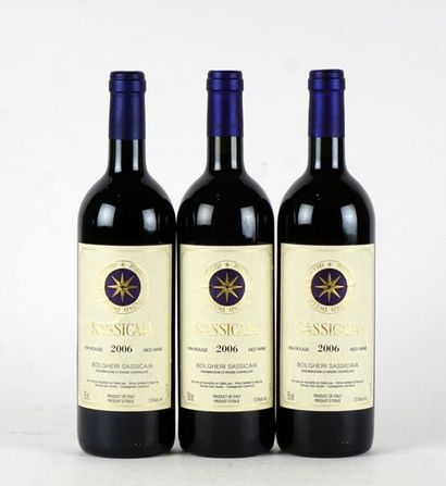 null Sassicaia 2006 - 3 bouteilles