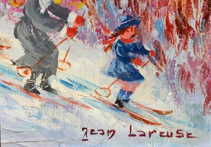 null LAREUSE, Jean (1925-2016)
"Winter sports"
Huile sur toile
Signée en bas à droite:...