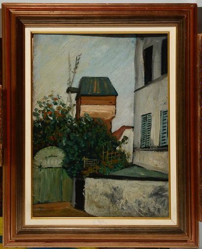 null MACLET, Élisée (1881-1962)
Le moulin de la Galette, Montmarte, vers 1920
Huile...