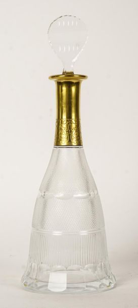 null MOSER
Art Deco decanter in glass by Moser, model ''Splendid''.
H: 39.5cm - 15.5"
L:...