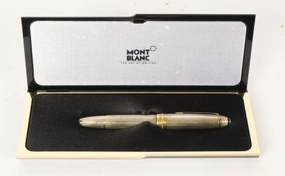 null MONT-BLANC
Mont-Blanc Meisterstuck ink pen n°146 in sterling silver and 4810...