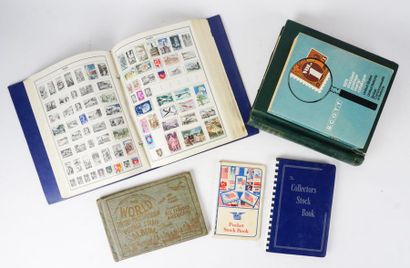 null STAMPS
Large set of stamps from different countries and different eras arranged...