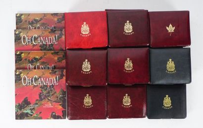 null CANADIAN COINS
Important set of Canadian coins of different periods and val...