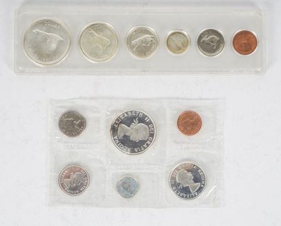 null COINS, CANADA
Set of Canadian coins of different values and ages