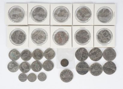 null COINS, CANADA
Set of Canadian collection coins of different values