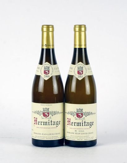 null Hermitage (blanc) 2000 2003, Chave - 2 bouteilles