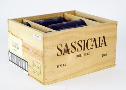 null Sassicaia 2002
Bolgheri Sassicaia D.O.C.
Niveau A
6 bouteilles
Caisse en bois...