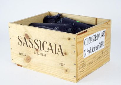 null Sassicaia 2002
Bolgheri Sassicaia D.O.C.
Niveau A
6 bouteilles
Caisse en bois...