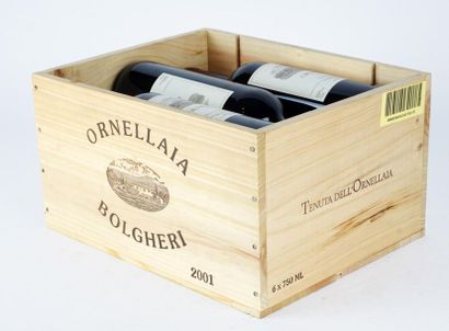 null Ornellaia 2001
Bolgheri Superiore D.O.C.
Niveau A
6 bouteilles
Caisse en bois...