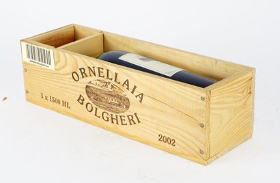 null Ornellaia 2002
Bolgheri Superiore D.O.C.
Niveau A
1 magnum
Caisse en bois d'origine...