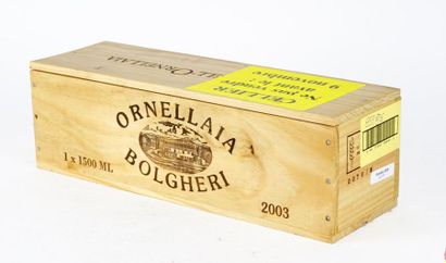 null Ornellaia 2003
Bolgheri Superiore D.O.C.
Niveau A
1 magnum
Caisse en bois d...