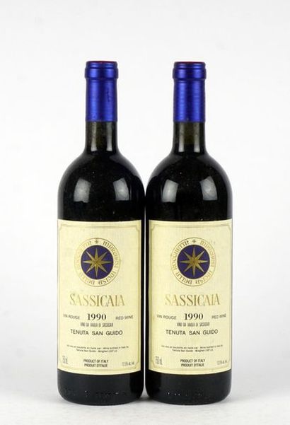 null Sassicaia 1990
Vino da Tavola
Niveau A-B
2 bouteilles