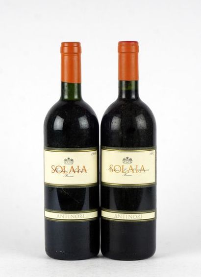 null Solaia 1987 1989 - 2 bouteilles