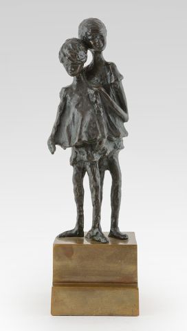 null WINANT, Alice (1928-1989)
Two boys
Bronze with gilt patina on gilded bronze...