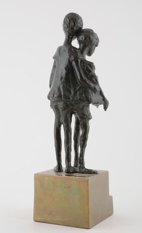 null WINANT, Alice (1928-1989)
Deux garçons
Bronze à patine sombre sur socle en bronze...