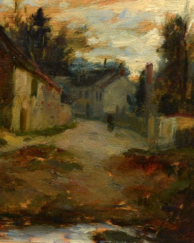null SUZOR-COTÉ, Marc Aurèle de Foy (1869-1937)
"Rue de Village en France"
Huile...