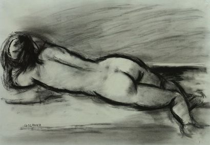 null COSGROVE, Stanley Morel (1911-2002
"Nue"
Charcoal
Signed on the lower left:...