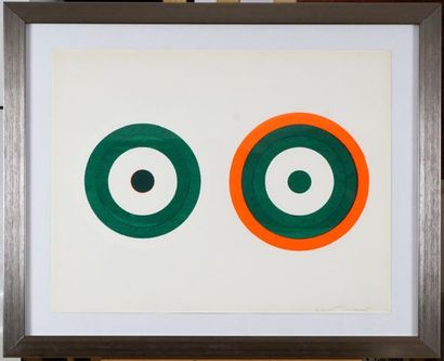 null TOUSIGNANT, Claude (1932-)
Cercles 
Lithograph 
Signed on the lower right: Claude...