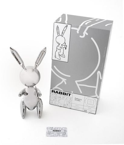 null After Jeff KOONS (1955-) - Éditions studio
Silver Rabbit, 1991
Sculpture in...