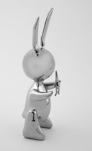 null D'Après Jeff KOONS (1955-) - Éditions studio
Silver Rabbit, 1991
Sculpture en...