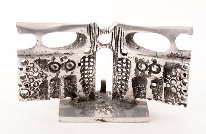 null BONET, Jordi (1932-1979)
Ailes
Sculpture en aluminium
Signé et inscriptions...