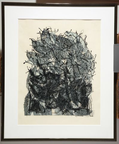 null RIOPELLE, Jean-Paul (1923-2002)
"Feuilles 1", 1967
Lithograph
Signed on the...