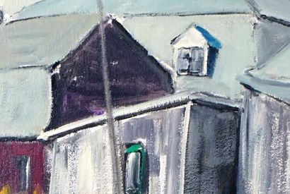null CANTIN, Roger (1930 - 2018)
Houses
Acrylic on canvas
Signed lower left: Cantin

Provenance:
Collection...