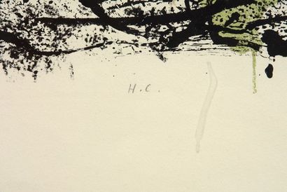 null RIOPELLE, Jean-Paul (1923-2002)
"Feuilles IV", 1967
Lithographie
Signée en bas...