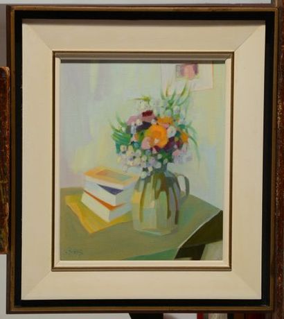 null LE SAUTEUR, Claude (1926-2007)
"Fleurs des champs"
Oil on canvas
Signed and...